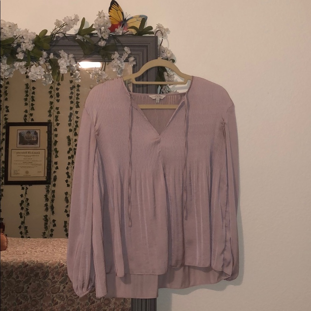 🌼Silky lucky brand top!!